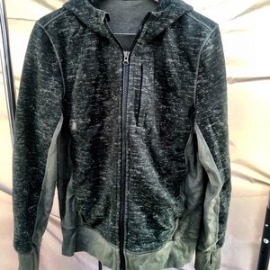 Lululemon Camo Zipup Scuba Hoodie